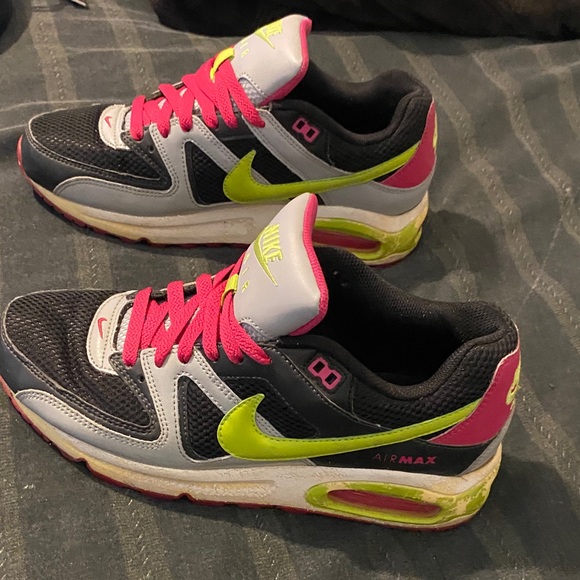 Nike Air Max with Neon Pink and Lime - Picture 1 of 7